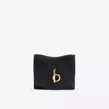 Кожаный кошелек rocking horse Burberry, черный