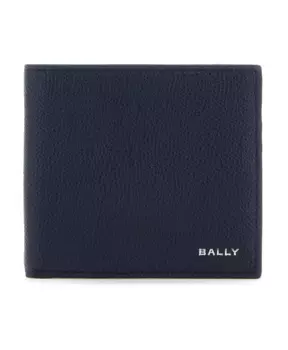 Кожаный кошелек с флагами Bally, серый