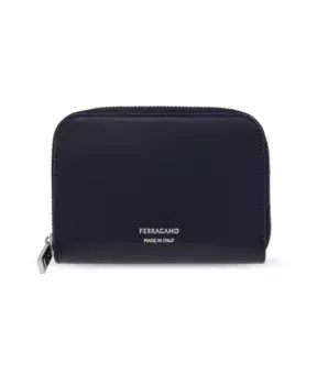 Кожаный кошелек Salvatore Ferragamo, синий