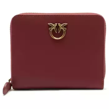 Кожаный кошелек Taylor Pinko, бургунди