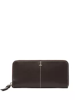 Кожаный кошелек Tod's, черный