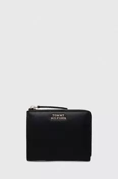 Кожаный кошелек Tommy Hilfiger, черный