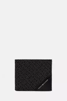 Кожаный кошелек Tommy Hilfiger, черный