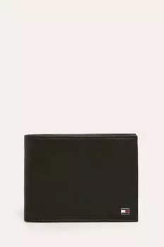 Кожаный кошелек Tommy Hilfiger, коричневый