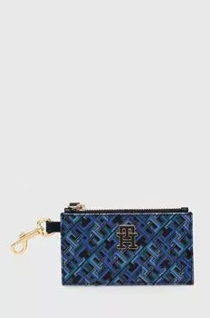 Кожаный кошелек Tommy Hilfiger, синий