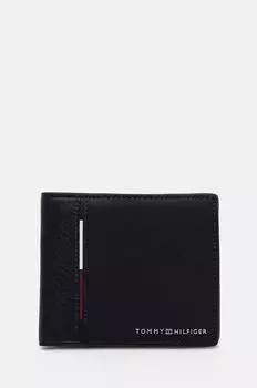 Кожаный кошелек Tommy Hilfiger, темно-синий