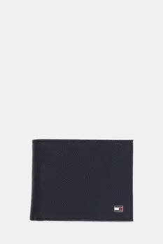 Кожаный кошелек Tommy Hilfiger, темно-синий