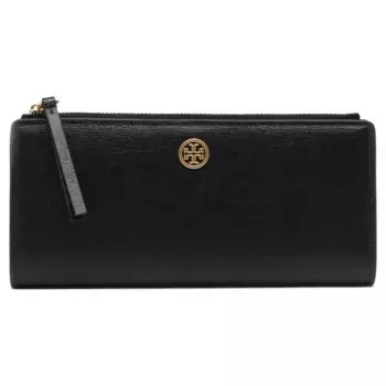 Кожаный кошелек Tory Burch, черный
