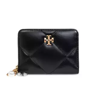 Кожаный кошелек Tory Burch, черный