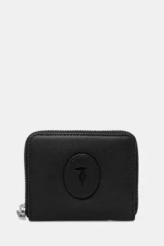 Кожаный кошелек Trussardi, черный