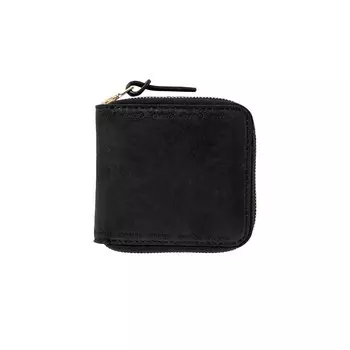 Кожаный кошелек Visvim Bi Fold, черный