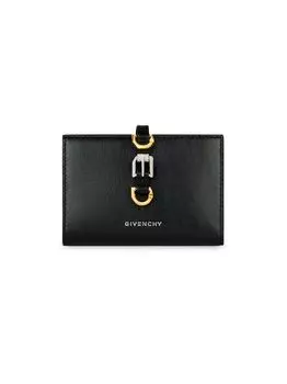 Кожаный кошелек Voyou Givenchy, черный