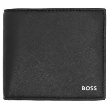 Кожаный кошелек zair_4 Boss, черный