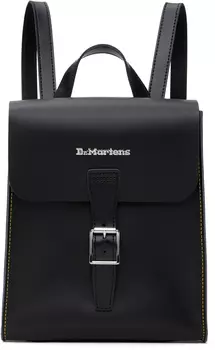 Кожаный мини-рюкзак Dr. Martens, черный