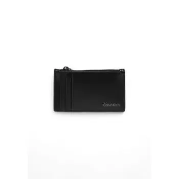 Кожаный мужской кошелек Calvin Klein, черный