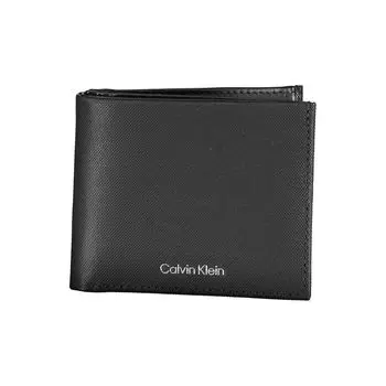 Кожаный мужской кошелек Calvin Klein, черный