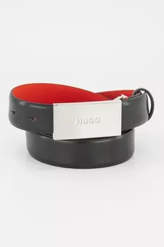 Кожаный ремень Baldwin Hugo, черный