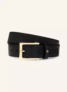 Кожаный ремень бизнес Aigner, синий