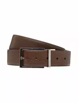 Кожаный ремень Brioni, черный