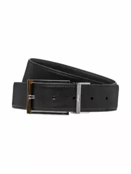 Кожаный ремень Brioni, черный