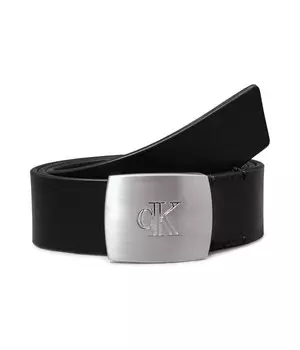 Ремень Calvin Klein Jeans из натуральной кожи, черный