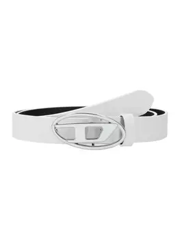 Кожаный ремень DIESEL Belt B-1DR 25, белый
