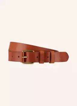 Кожаный ремень дуэйн Nudie Jeans, коричневый