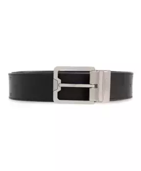 Кожаный ремень Emporio Armani, черный