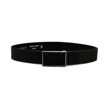 Кожаный ремень Emporio Armani, черный