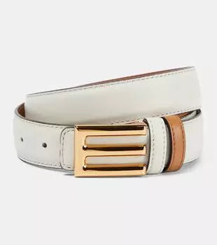 Кожаный ремень Etro, белый