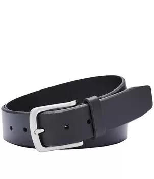 Кожаный ремень Fossil Teague, черный