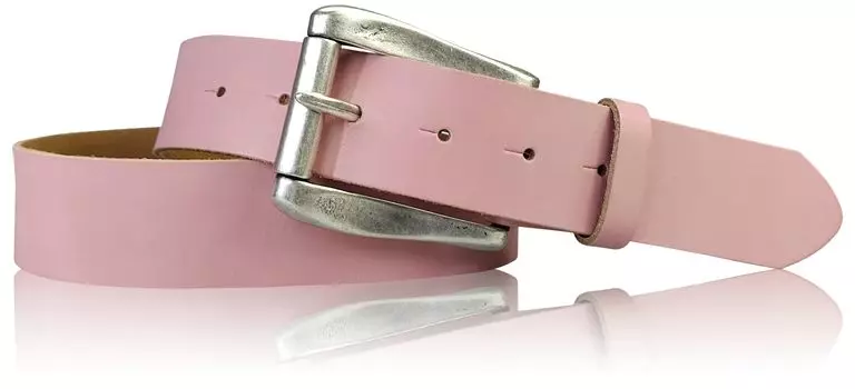 Кожаный ремень FRONHOFER, цвет Old Rose