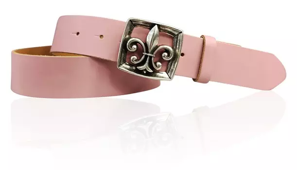 Кожаный ремень FRONHOFER, цвет Old Rose