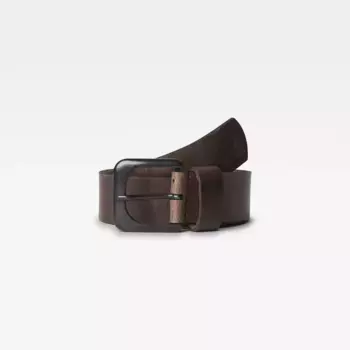 Кожаный ремень G-Star RAW "Zed Belt", цвет Dk Brown/Bla