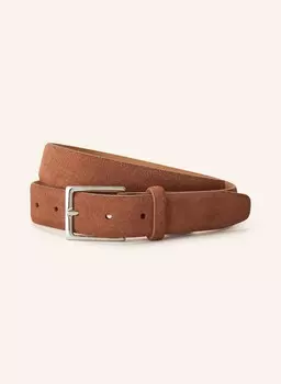 Кожаный ремень HACKETT LONDON, коричневый