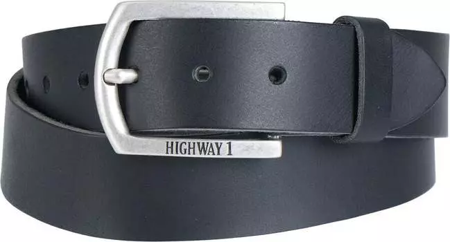 Кожаный ремень Highway 1, черный