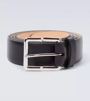 Кожаный ремень Lanvin, черный