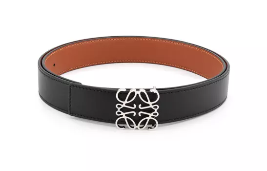 Кожаный ремень Loewe унисекс Anagram