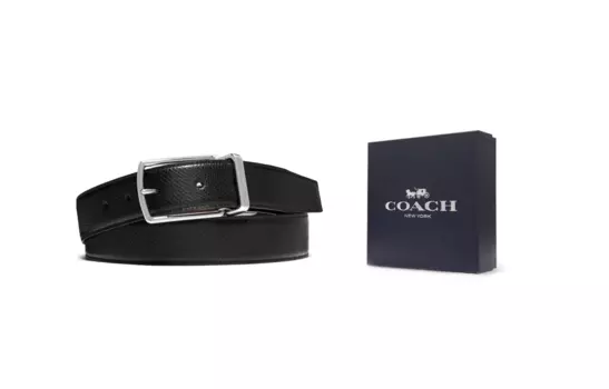Кожаный ремень мужской COACH
