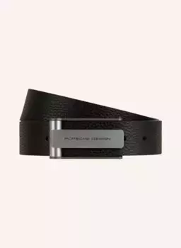 Кожаный ремень Porsche Design, черный