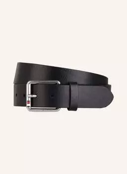 Кожаный ремень TOMMY HILFIGER CASUAL, черный