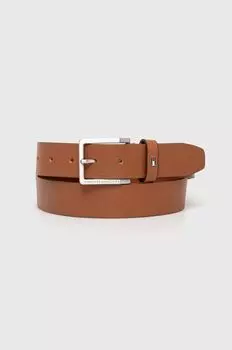 Кожаный ремень Tommy Hilfiger, коричневый
