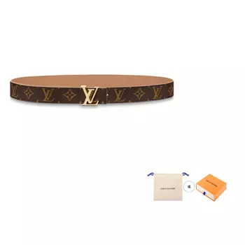 Ремень унисекс Louis Vuitton, коричневый