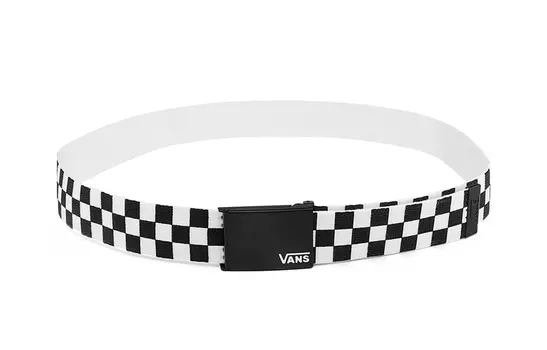 Кожаный ремень унисекс Vans, Белый