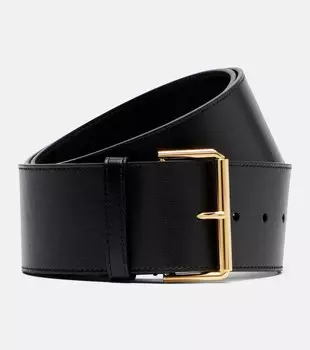 Кожаный ремень Voyou Givenchy, черный