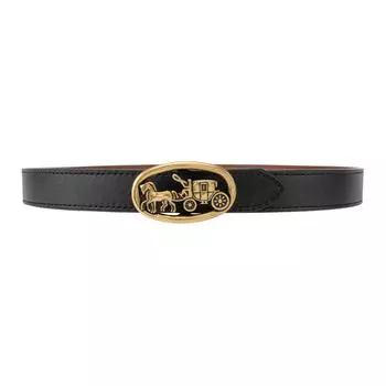 Кожаный ремень женский COACH