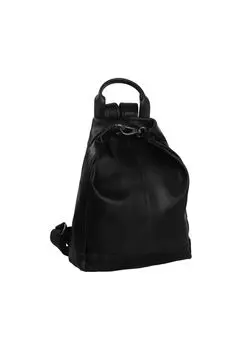 Кожаный рюкзак Wax Pull Up City 40 см The Chesterfield Brand, черный