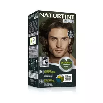 Краситель без аммиака Naturtint Men Tinte Coloracin Permanente Naturtint, цвет castao claro
