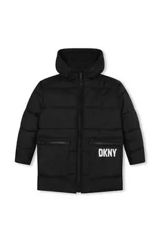 Красивая двусторонняя парка. DKNY, черный