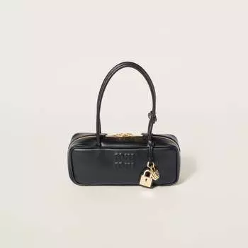 Красивая кожаная сумка. Miu Miu, черный